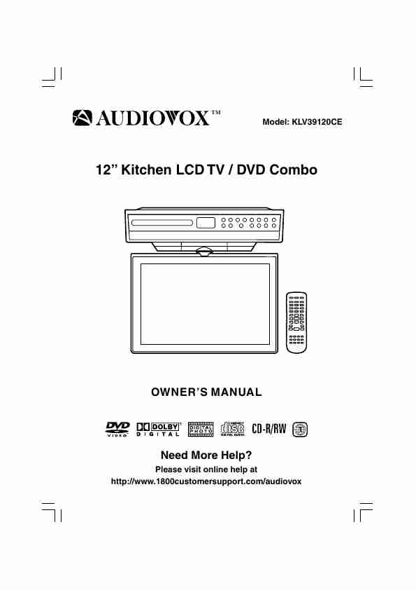 Audiovox Flat Panel Television KLV39120CE-page_pdf